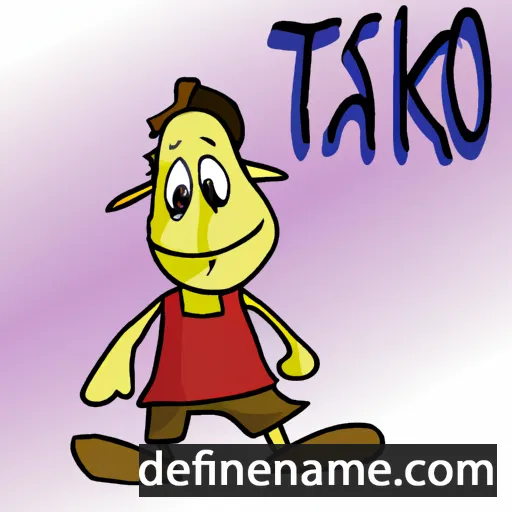 Tasko cartoon