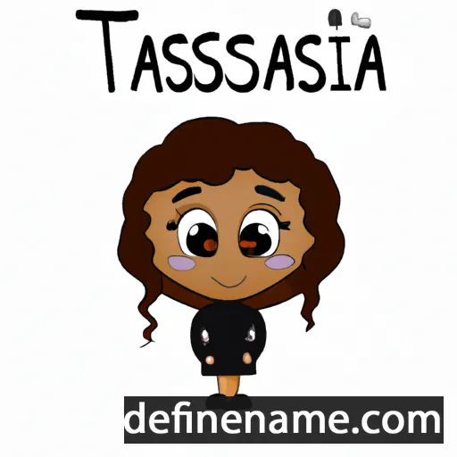 Tassiana cartoon