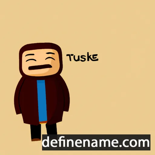 cartoon of the name Tasunke