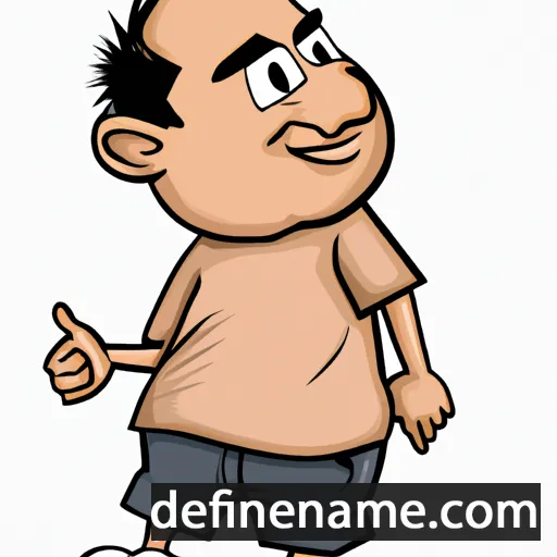 cartoon of the name Tatang