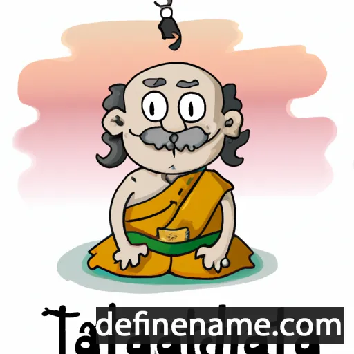 cartoon of the name Tathagata