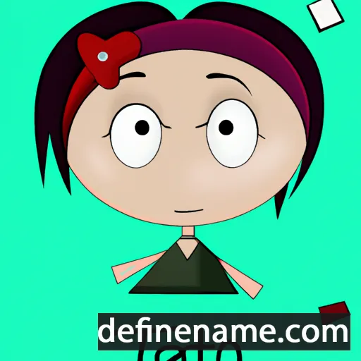 cartoon of the name Tati