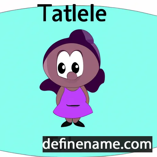 Tatiele cartoon