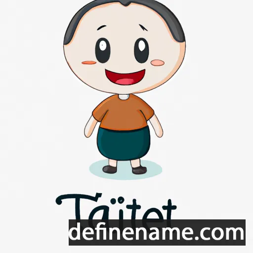 cartoon of the name Tatlı