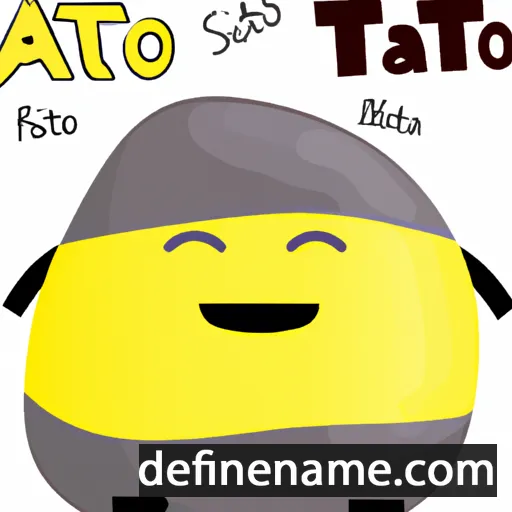 cartoon of the name Tato