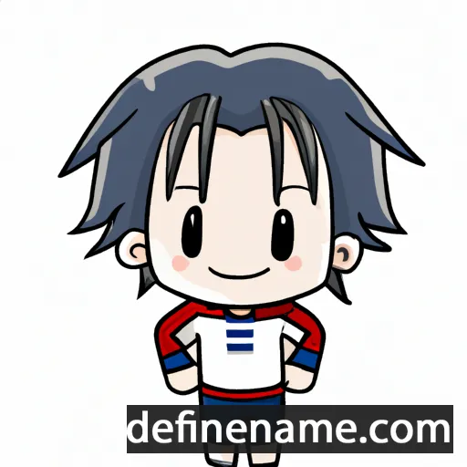 cartoon of the name Tatsujiro