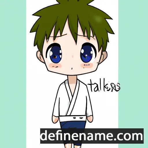 Tatsuki cartoon