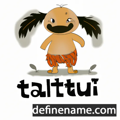 cartoon of the name Tatuli