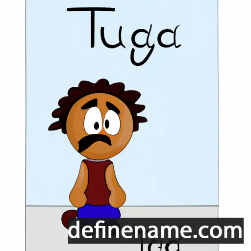 cartoon of the name Taua