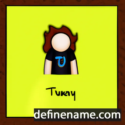 Tauany cartoon