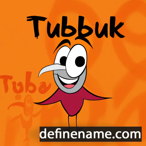 cartoon of the name Taubek