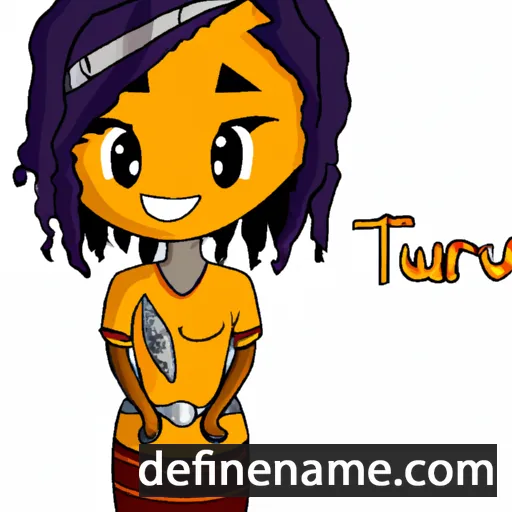 cartoon of the name Taurayi