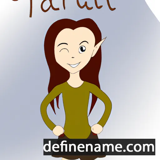 Tauriel cartoon