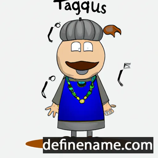 cartoon of the name Tautgirdas