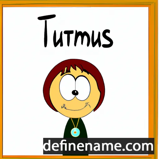 cartoon of the name Tautrimas