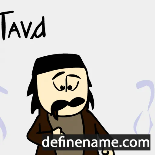 cartoon of the name Tavhid