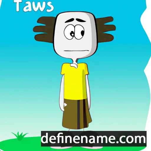 Tawus cartoon