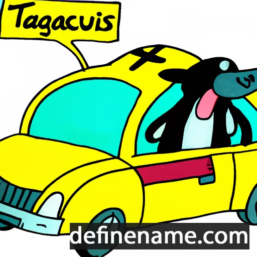 Taximagulus cartoon