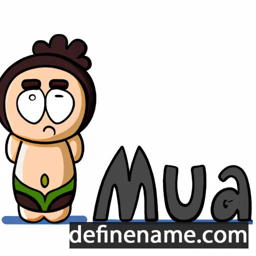 Māui cartoon