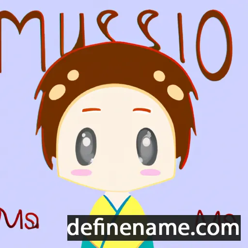 cartoon of the name Masuyo