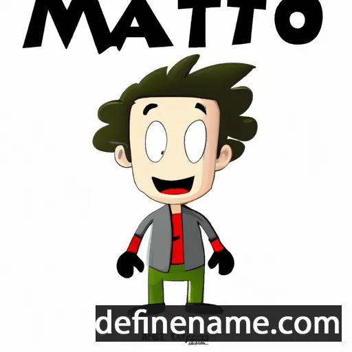 Mattéo cartoon