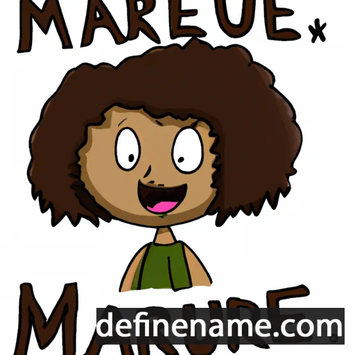 cartoon of the name Maurie