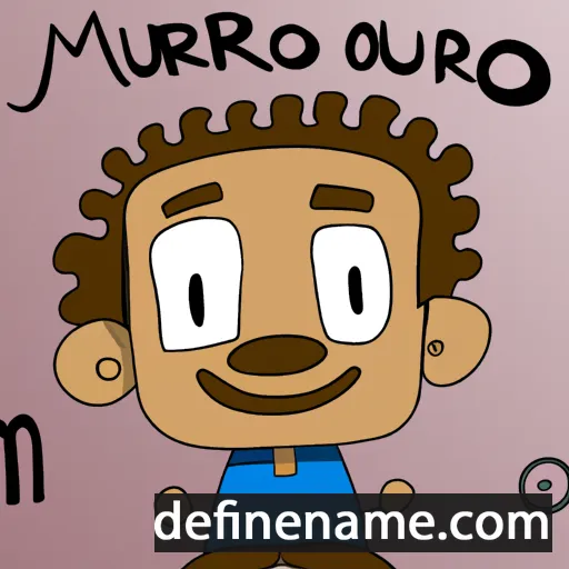 cartoon of the name Mauro