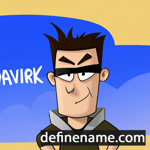 cartoon of the name Maverick