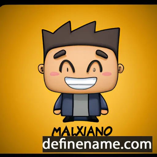 Maximiliano cartoon