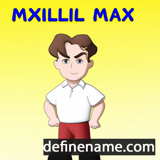 Maximilien cartoon