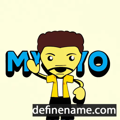 cartoon of the name Mayeso