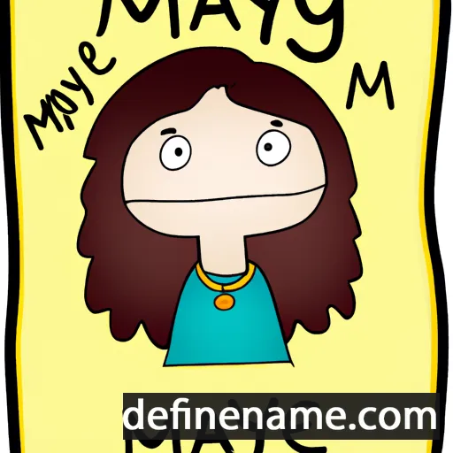 Mayme cartoon