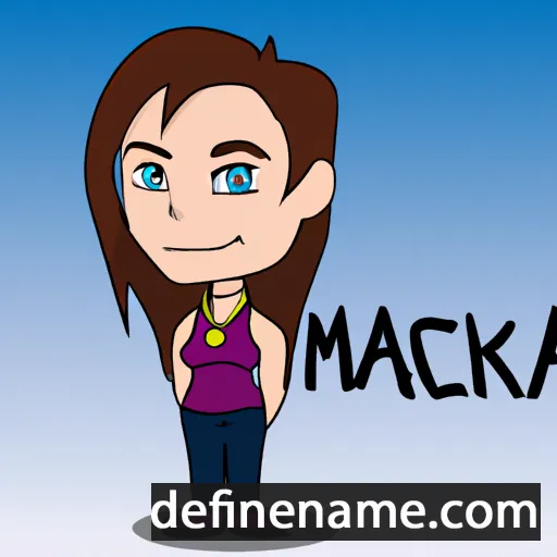 Mckayla cartoon