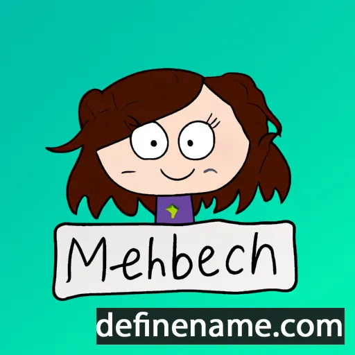 cartoon of the name Méabh