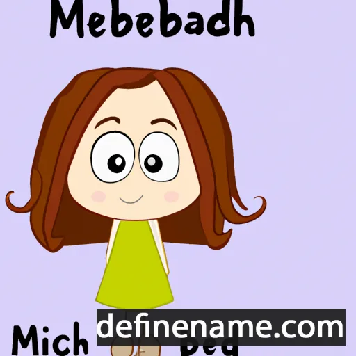 cartoon of the name Meadhbh