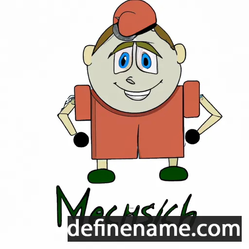 cartoon of the name Mechislav