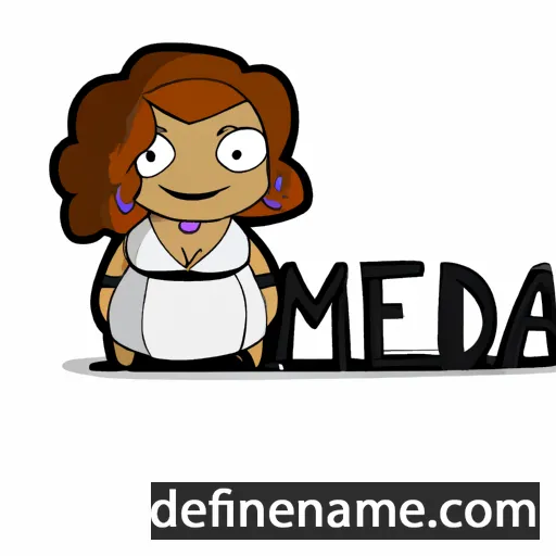 cartoon of the name Medea