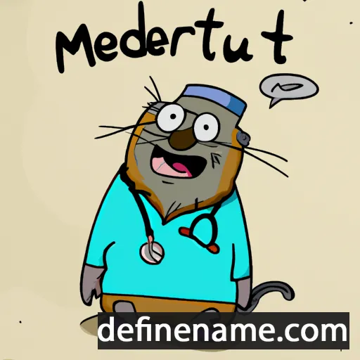 cartoon of the name Medraut