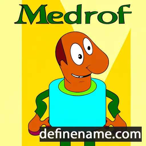 cartoon of the name Medrod