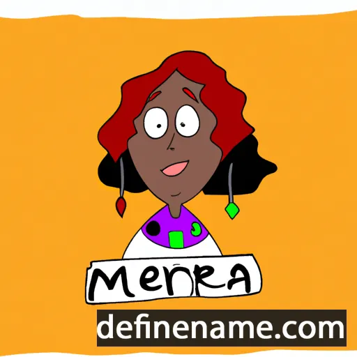 Meera cartoon