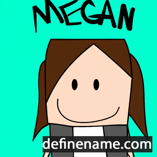 Megan cartoon