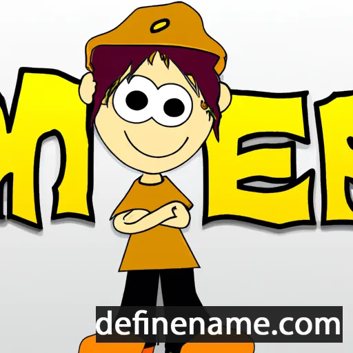 cartoon of the name Mehr