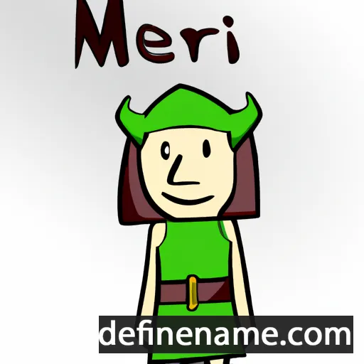 Meinir cartoon