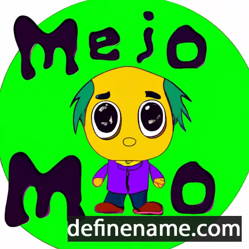 cartoon of the name Meino