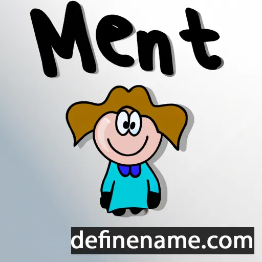 cartoon of the name Meintje