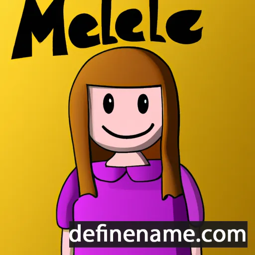 Melanie cartoon