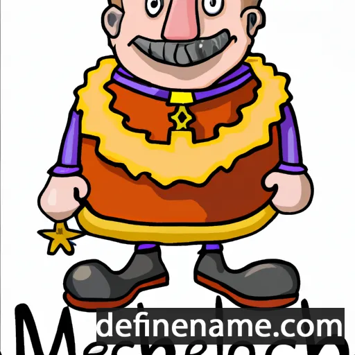 cartoon of the name Melchior