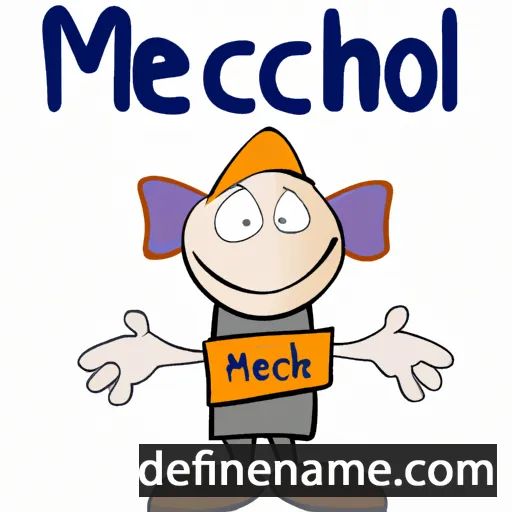 Melchol cartoon