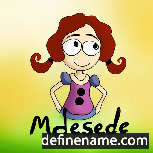 Melisende cartoon