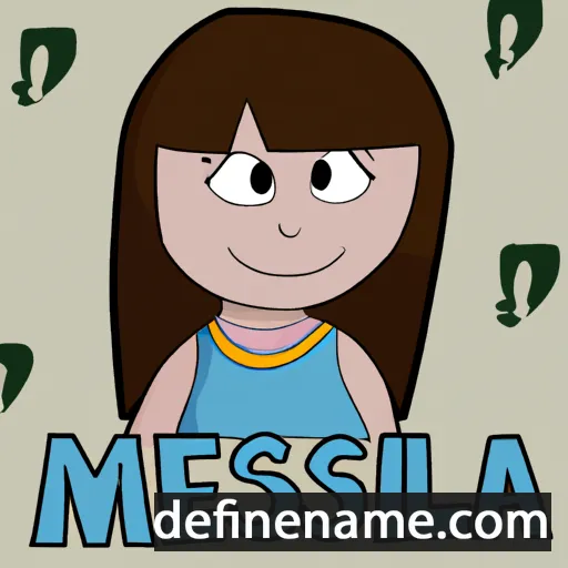 Melissa cartoon